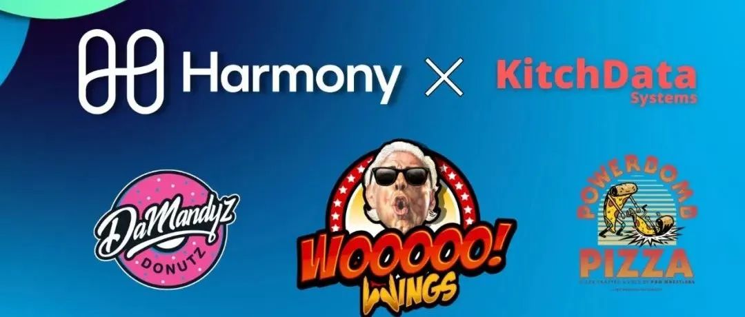 KitchData与Harmony达成合作，为其Delivery-1st™餐厅品牌提供Web3体验