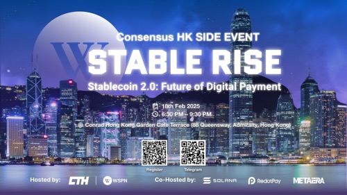 踏入香港电光火石之夜!WSPN 主办「稳定币 2.0:数字支付的未来」酒会