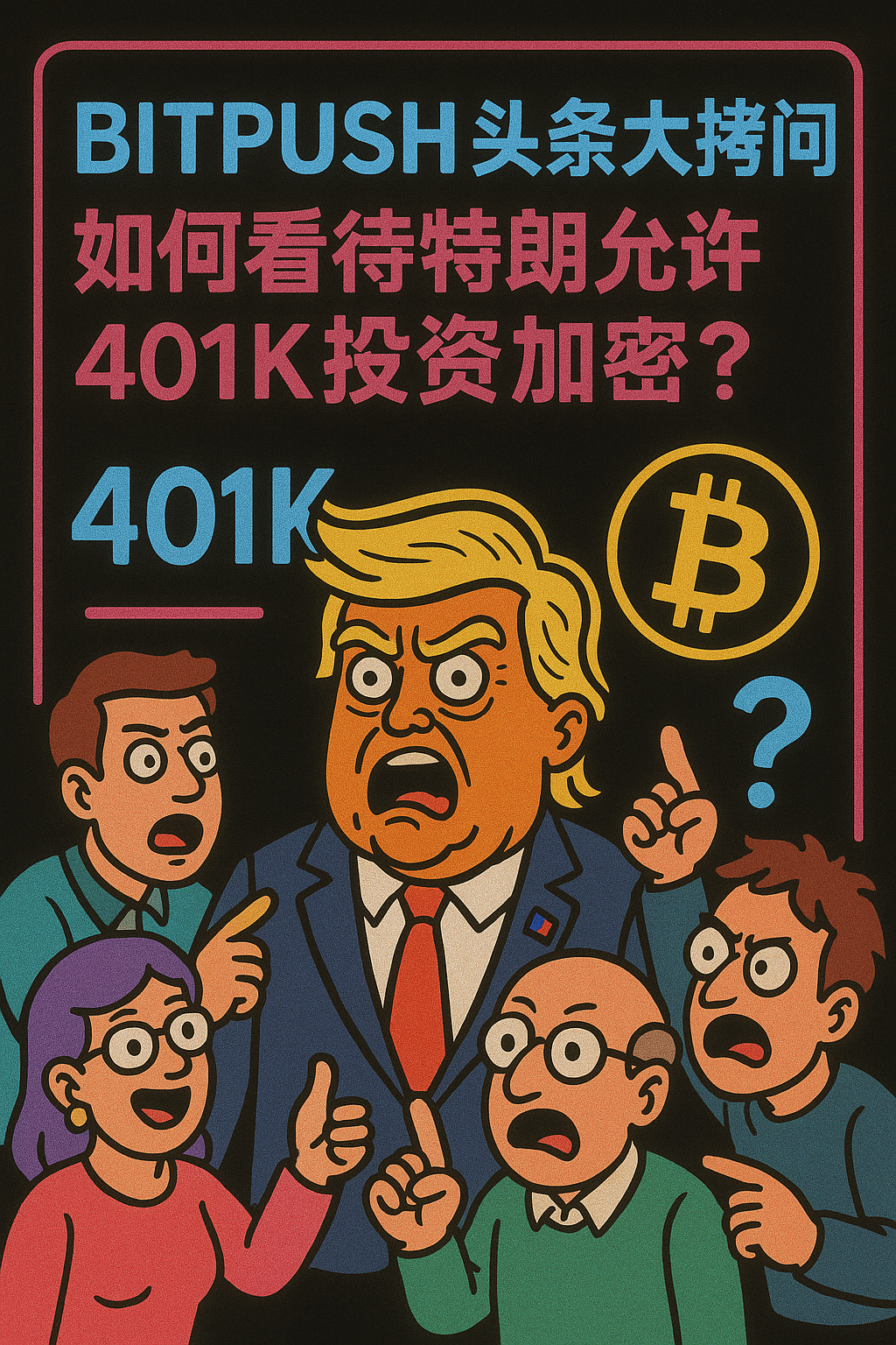 【Bitpush 头条大拷问】加密资产纳入美国401(k)计划，你会投吗？