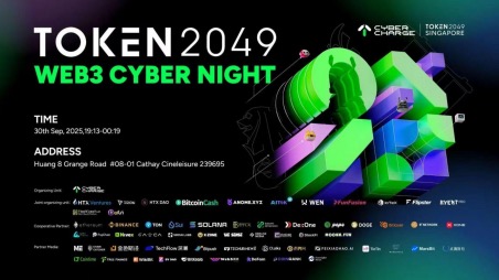 TOKEN 2049 WEB3 CYBER NIGHT 圆满落幕，Cyber Charge 携手全球伙伴共启Web3新篇章