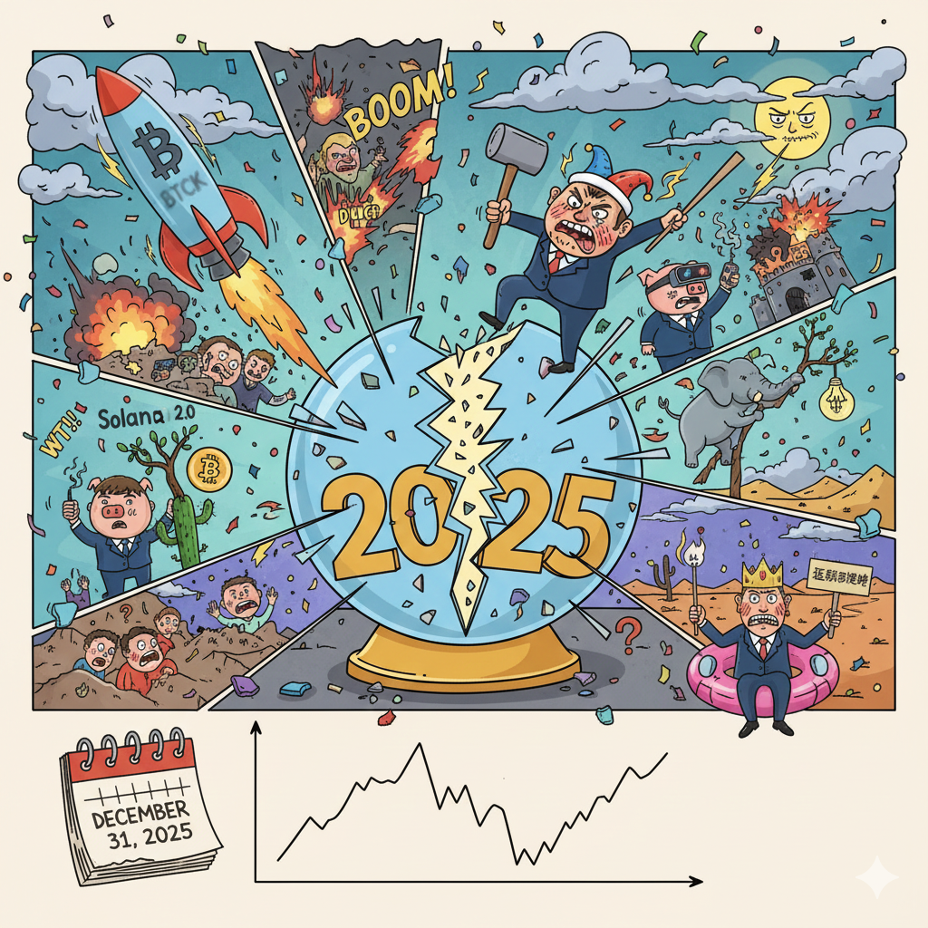 脸疼!2025年币价预测“翻车”大盘点