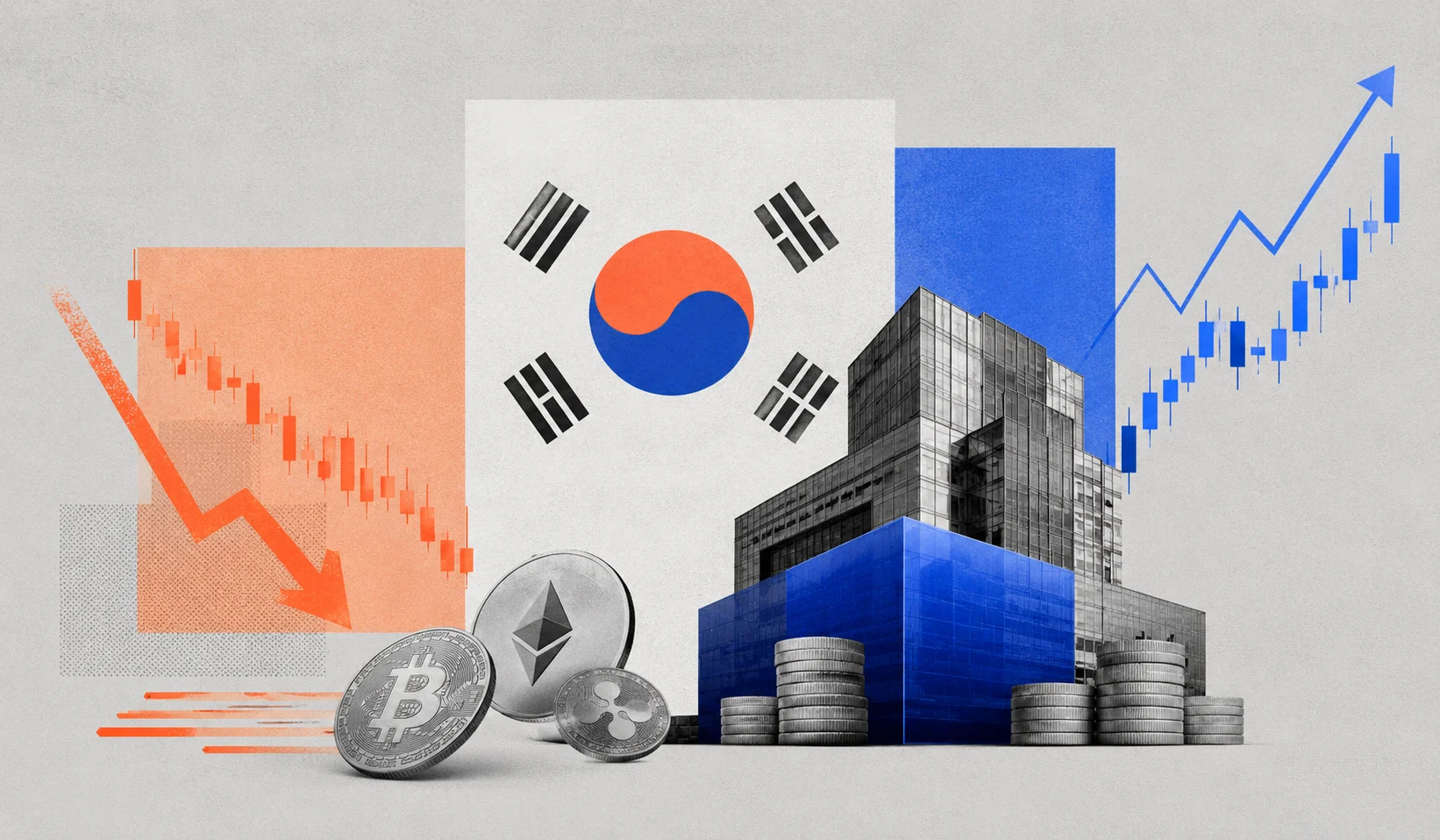 当散户离场，机构开始抢筹韩国加密交易所