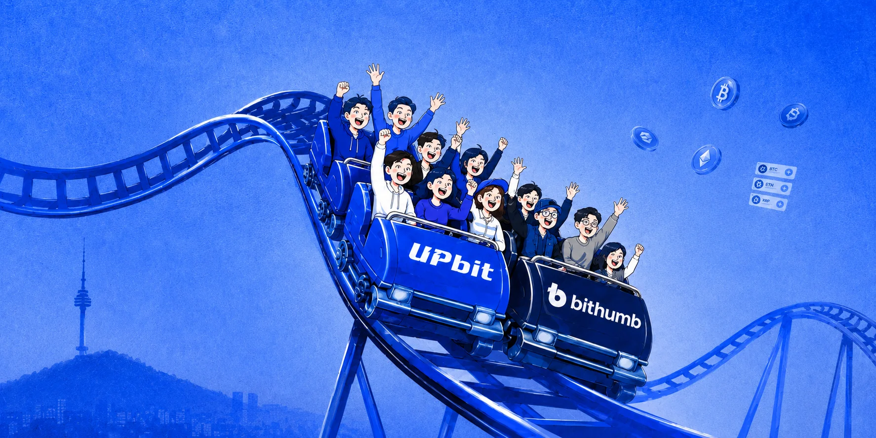 韩国股市降温,Upbit 和 Bithumb 为何打响上币战?