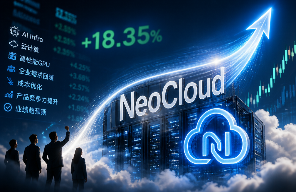 这轮科技股反弹,为什么NeoCloud涨得比英伟达还猛?