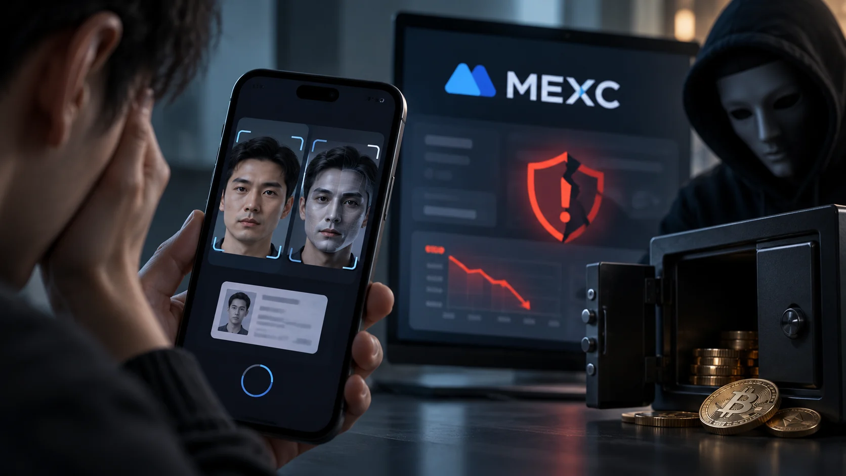 AI 换脸突破 KYC,MEXC 用户34万美金被提空