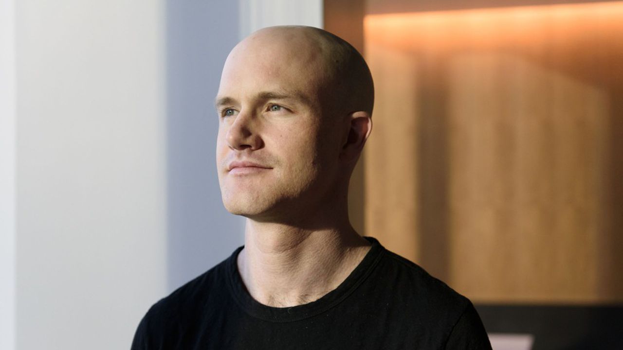 Brian Armstrong, le patron (déjà multimilliardaire) de Coinbase, la pépite  des cryptos | Les Echos Start