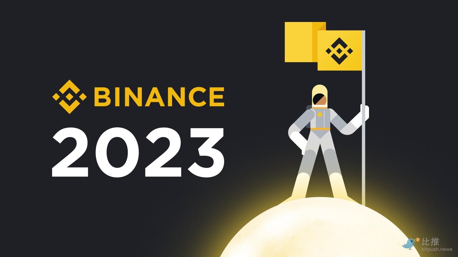 Binance2023年终报告：新用户数量增加 30%，注册用户达到 1.7 亿