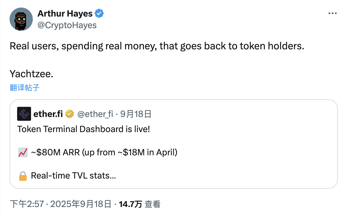 说HODL不如看行动：Arthur Hayes逃顶全纪录
